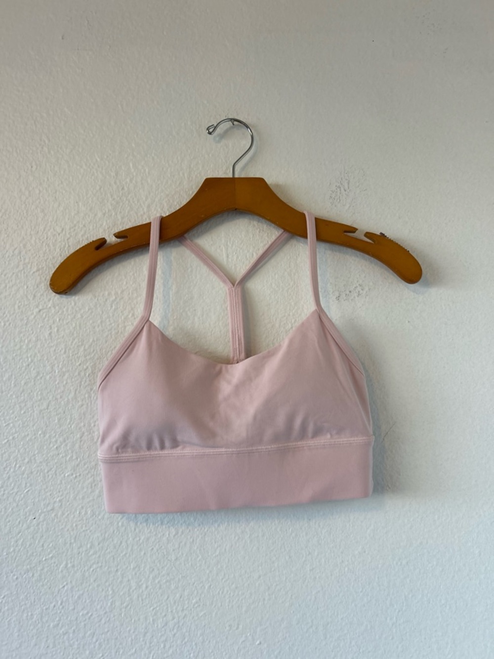 lululemon athletica Light Pink Strappy Sports Bra - Picture 3 of 8